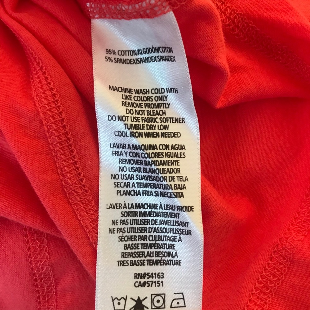 New Calvin Klein coral hooded long sleeve shirt-XL - Picture 7 of 14
